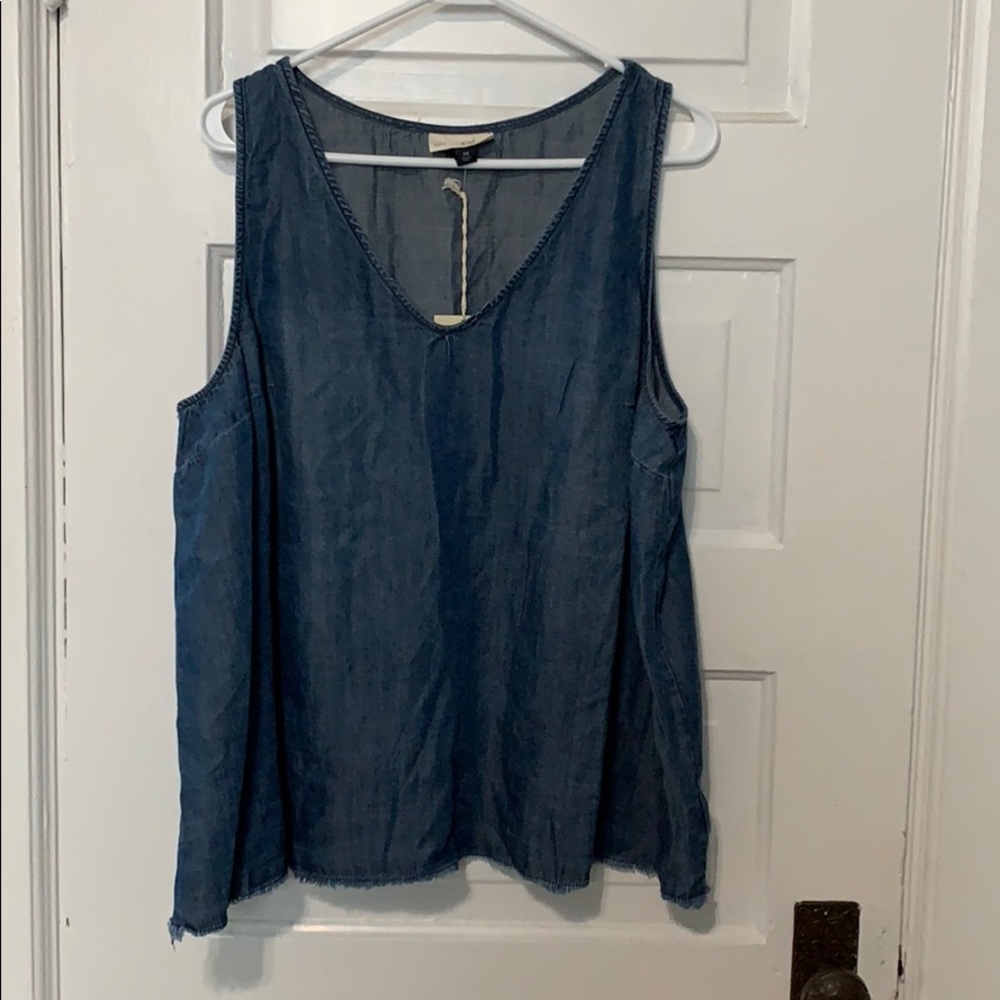 Denim Tank Top